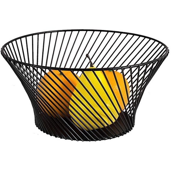 Fruktkorg Modern brödkorg Fruktförvaring black