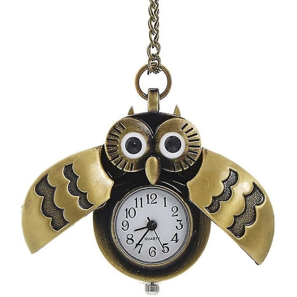 Owl fickur watch halsband flerfärgat 83cm