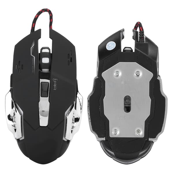 USB Kablet Ergonomisk Gaming Mus Farverig G3 til Computer Laptop Desktop PC
