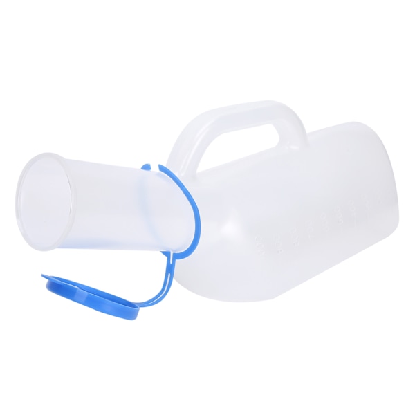 HT 1000ml plastmanlig urinal, idealisk för äldre och sängliggande patienter för sjukvård