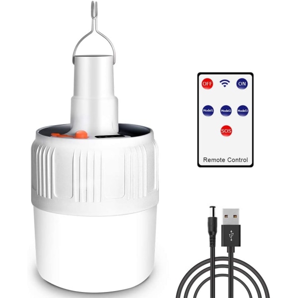 Campinglykta LED bärbar nödlampa IP45 regntät White