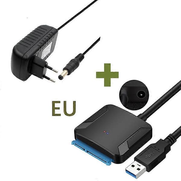 UTHAI T39 HDD-adapter Nem harddisk-kabel USB til SATA 5 Gbps USB 3.0 til SATA3 2,5/3,5 harddisk læsning IPFS-adapterkabel[dt]