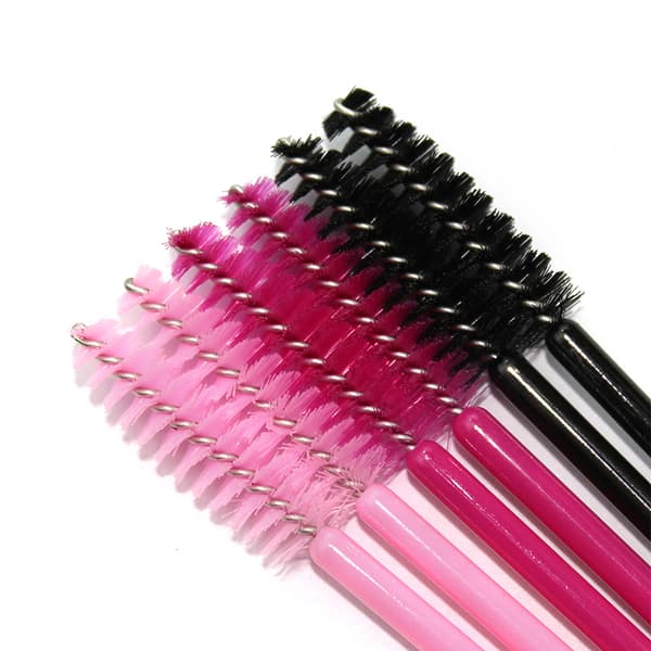 【DENGTU】10-pak øjenvippebørster, sort/pink Svart black