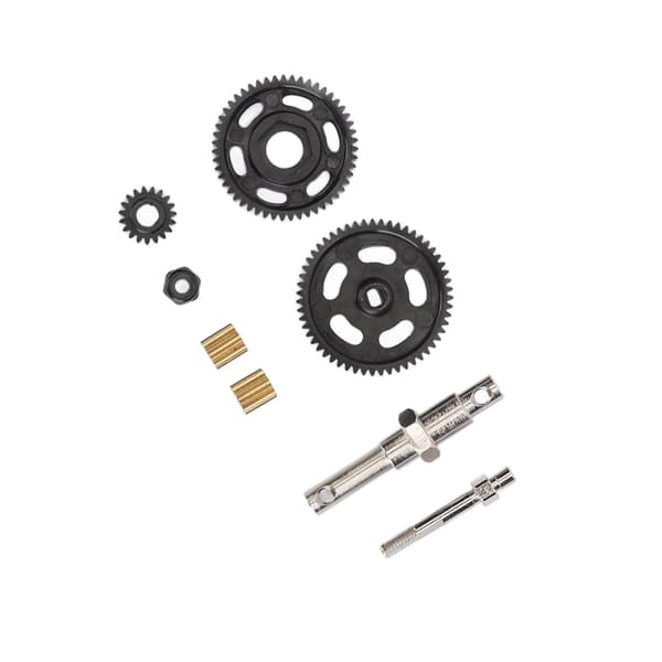 Solid stål girkasse Girbytte for Axial SCX24 1/24 RC Crawler Bil
