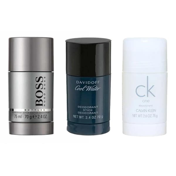 【DENGTU】3-pack Deostick (Boss Bottled + Cool Water + CK One 75ml) Transparent transparent