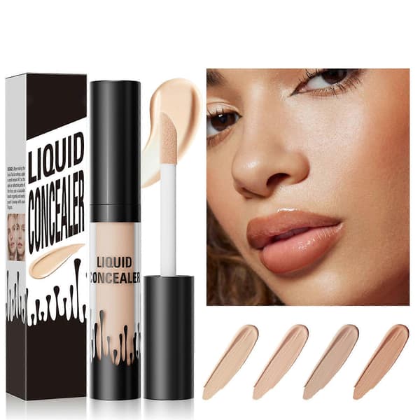 Fuld dækning flydende foundations, glatte makeup base concealere foundations, mat slid concealere solcreme gave 03[dt] 03