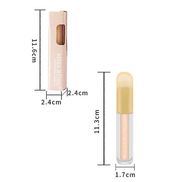 Makeup Ansiktsconcealer Långvarig Flytande Foundation Oljekontroll Återfuktande Fair