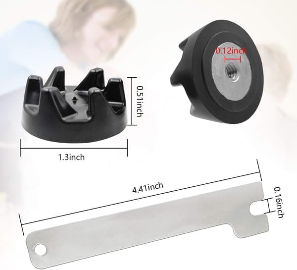 stk. Mixer gummikobling Tandkobling til Kitchenaid 9704230[dt]