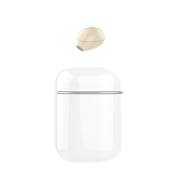 Mini Bluetooth -headset Beige