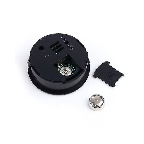 Mini Digital inomhustermometer Hygrometer Klocka Temperatur Lcd