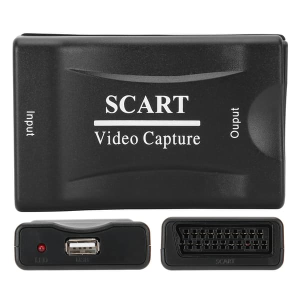USB 2.0 SCART Capture Card Spil Video Live Streaming Optagelsesboks