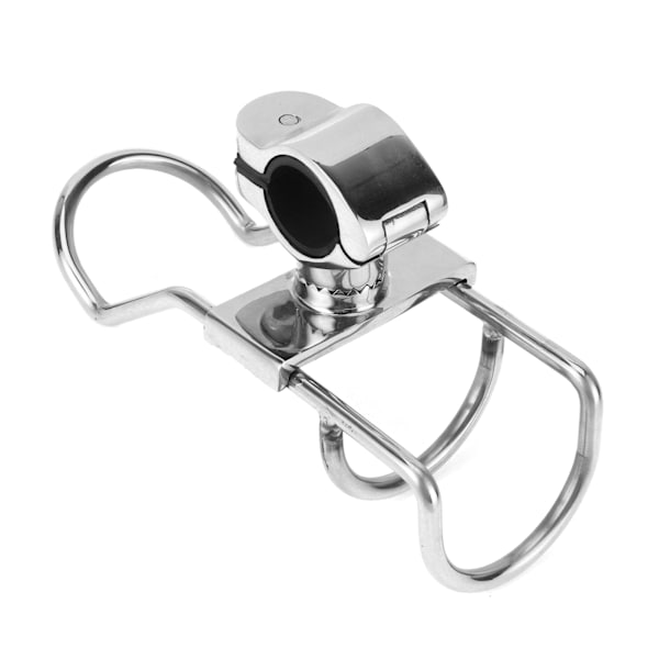 HT Rustfrit Stålbåd Fiske Stang Stativholder - Stangbeslag Støtte Base Hardware