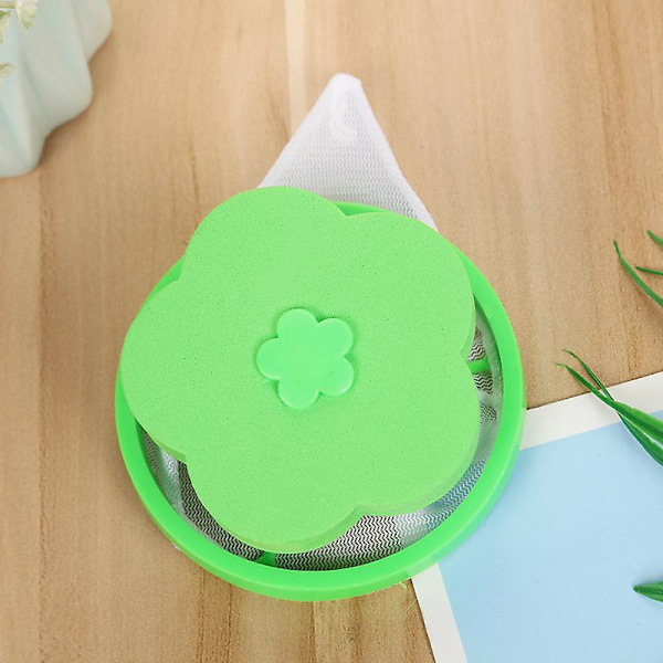 2st Tvättmaskin Filterpåse, Lint Mesh Bags Lint Catcher Green