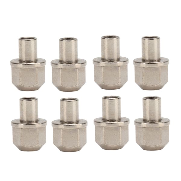 8 stk RC sekskant hjulnavmutter Universal 12 mm drivadapter forlengelsespillar rustfritt stål