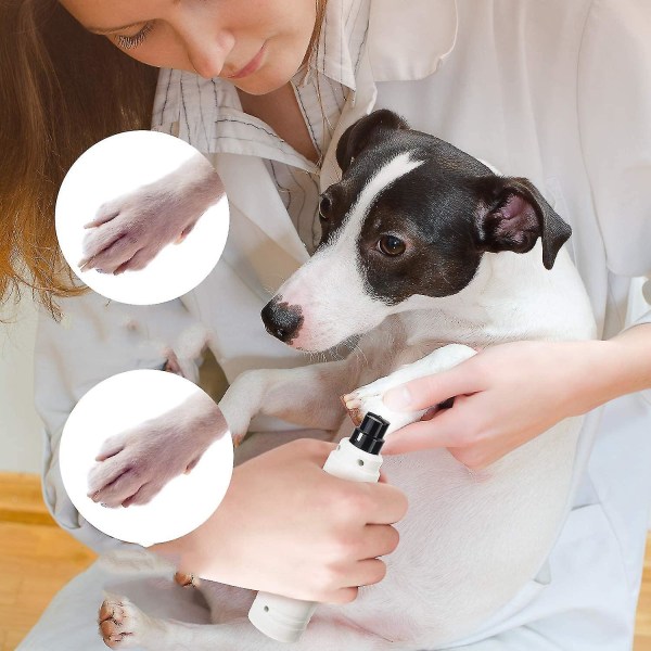 Elektrisk nageltrimmer för husdjur Kraftfull smärtfri tassvård