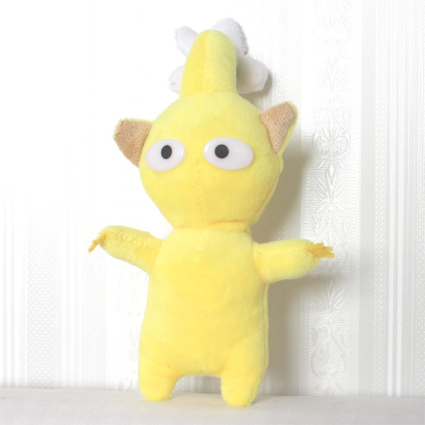 18 cm Pikmin Plush Bud Leaf Mjuk fylld docka yellow flowers 18CM