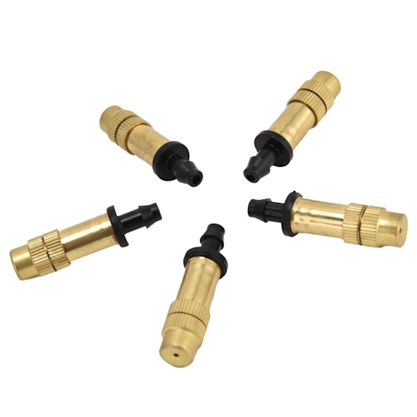 100 stk. Kobber Atomiserende Dryppvanningsdyser for 4/7 Slange med Enkel Krokdesign