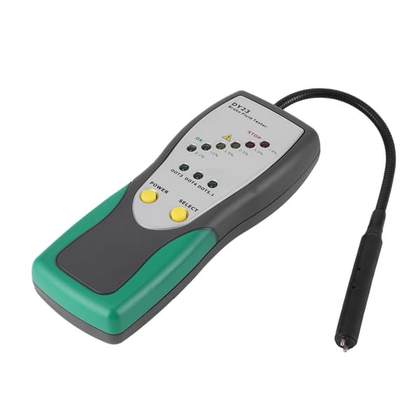 Digital bremsevæsketester med dobbelt alarmsystem