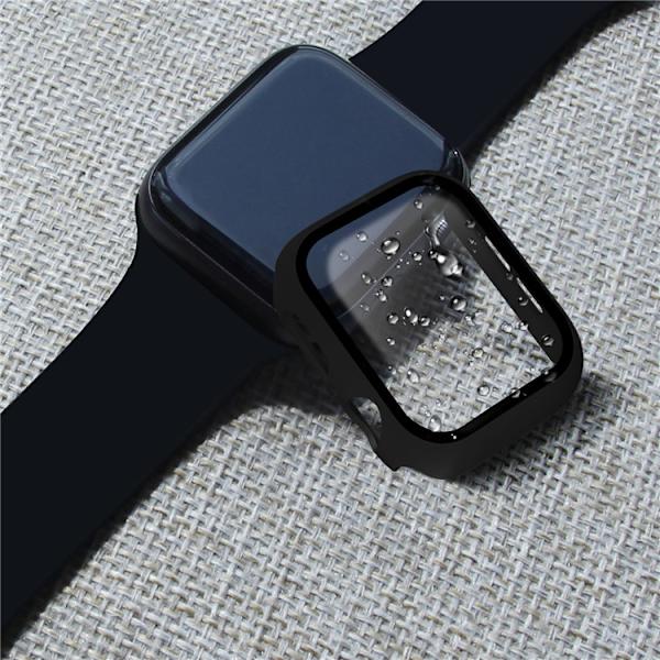 Skärmskydd Apple Watch 4/5 (44 mm) härdat glas Svart