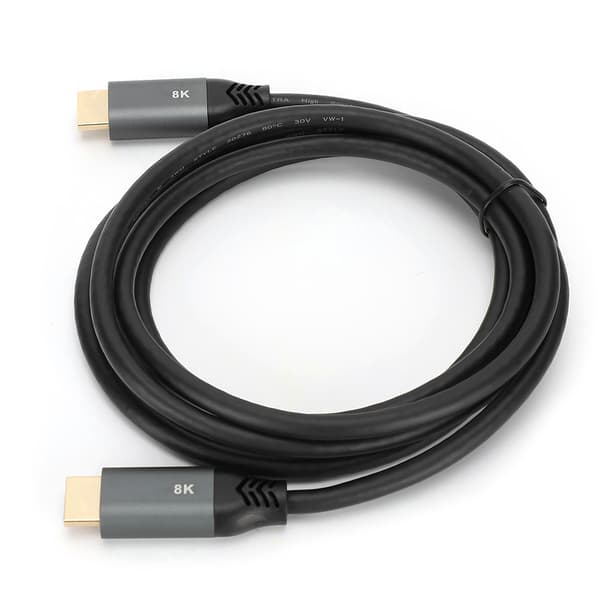 2 meter HDMI-kabel 8K 60Hz Digital Audio Video-ledning til TV Computer Projektor