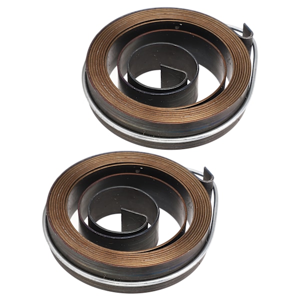 2-pack borrmaskin returfjäder med krompläteringskit