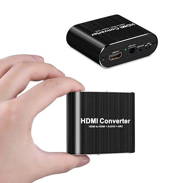 HDMI Audio Extractor video/ljuddelare 3D 4K