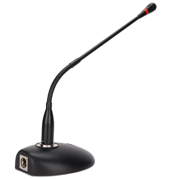 D38 Svanhals Kondensatormikrofon med XLR til 6,35 mm Kabel til Konferenceudsendelse Computerbrug