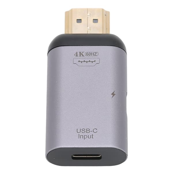 Type C Adapter 4K HD 100W PD Guldpläterad Hona till Hane HDMI Dockningsstation