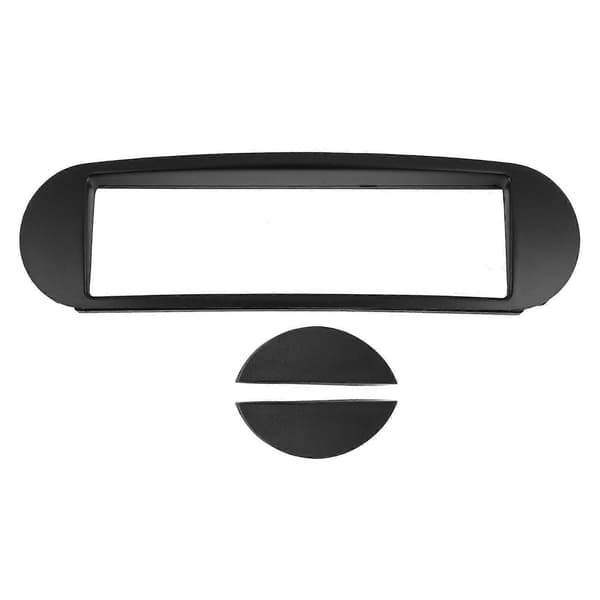 1Din senterkontroll lydfascia CD MP3 DVD-panel stereospillerramme bilinteriør svart