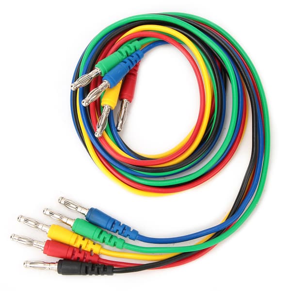 P1043 4 mm bananstik testledning sprøjtestøbt han til han multimeterkabel