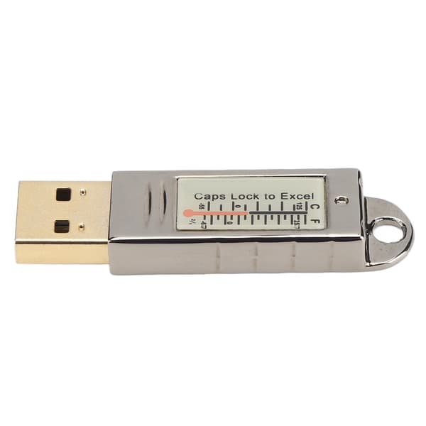 USB-datatermometer Vanntett temperatursensor Datalogger Øvre Nedre Grensealarm