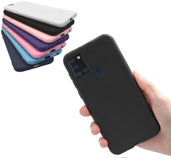 Samsung Galaxy A21s - Deksel/Mobildeksel - Lett og tynt Black black