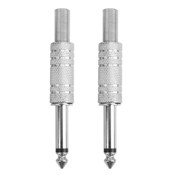 Gitarr Hörlursadapter 6.35mm Rak Jackkontakt Enkelspår
