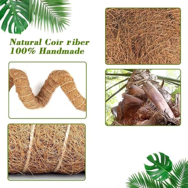 [DT]Mossstick Växtstöd 120 cm, flexibel mosssticka för klätterväxter Monstera Murgröna 1-pack 1-pack