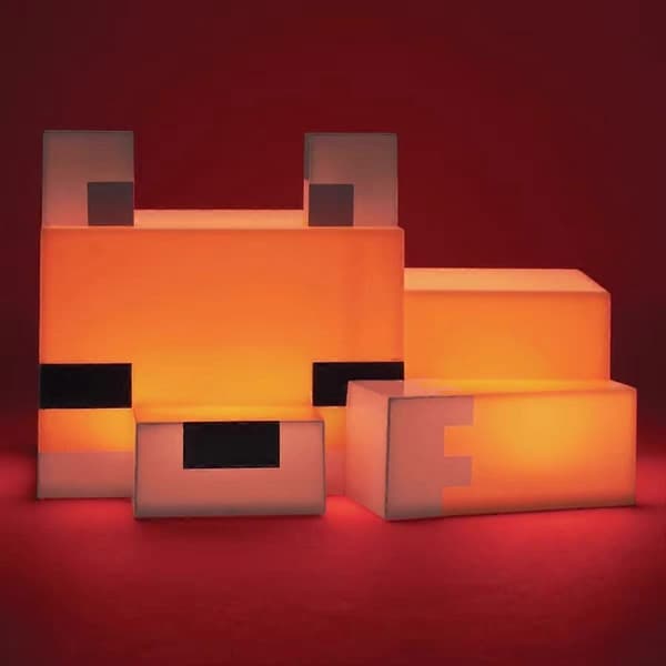 Minecraft Torch Creeper Fox Natlys Spil Perifer Dekoration Lampe