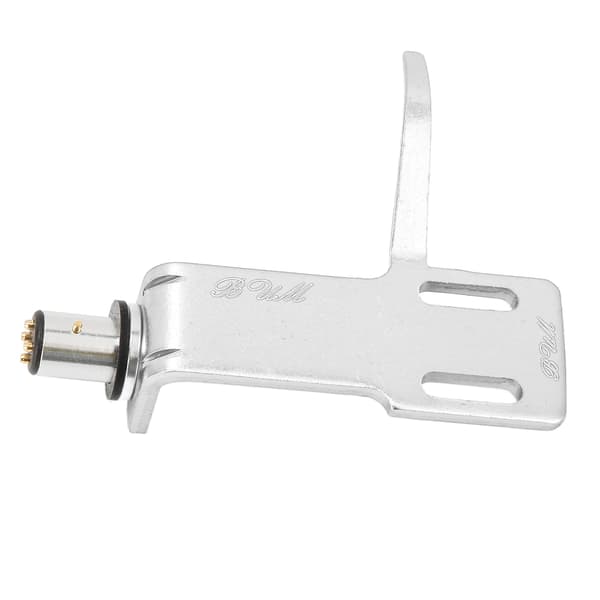Phonograph Turntable Headshell Cartridge Keeper i Aluminiumlegering Silver för Skivspelare