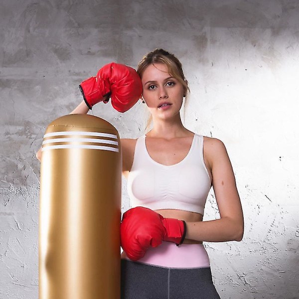 Handskar Boxningsträning Fitness Muay Fighting Boxningsset, Röd