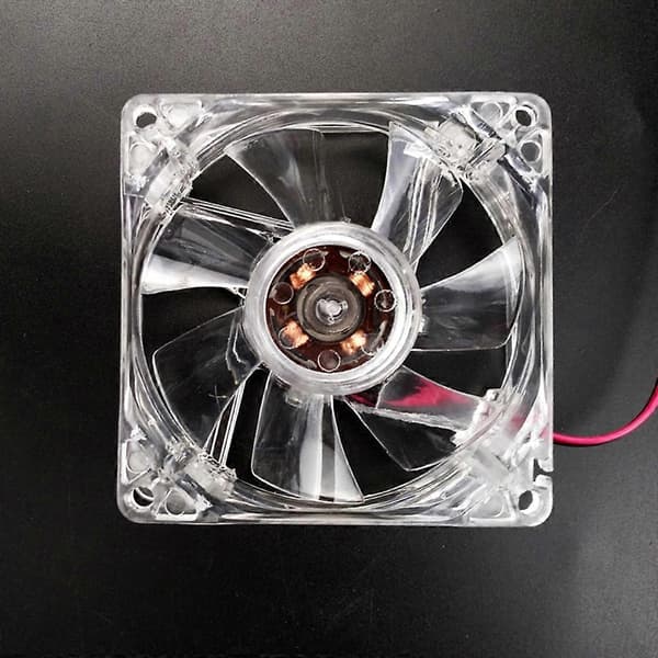 80 mm computerkøleventilator RGB-kabinetventilator Højtydende støjsvage chassisradiatorer