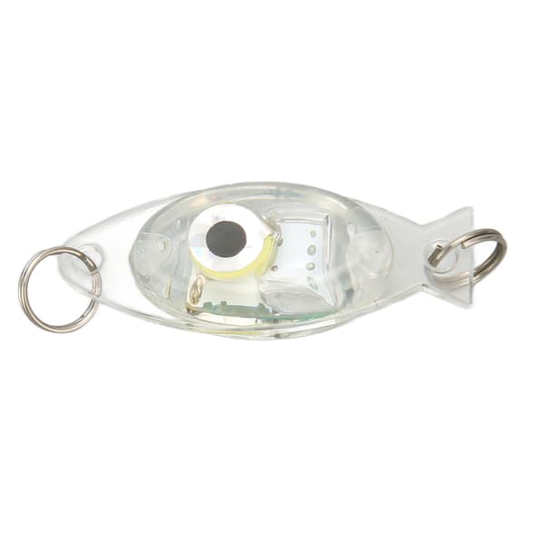 LED Undervattensfiske Lure Light - 10st Ögonform Deep Drop Bait Lamp Blue
