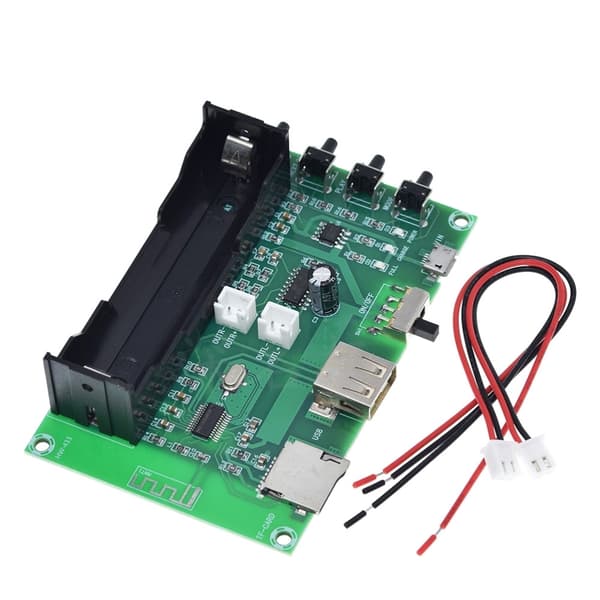 Dual Channel 10W Digital Bluetooth Forstkerkort Høyttalermottaker