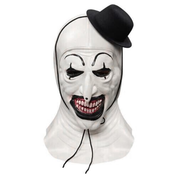 Terrifier 2 Art the Clown -naamio Cosplay-asu Naamiaisrekvisiitta C