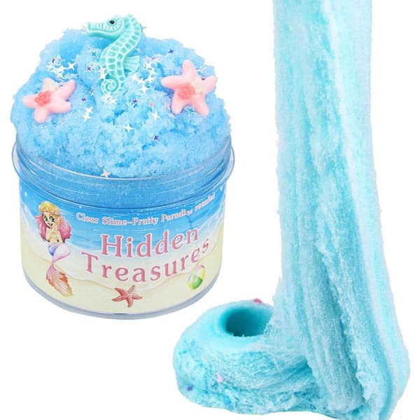 Cloud Mud Fluffy Clay Kit Stress Relief Duftende Elastisk Ikke-klissete DIY Smørleire for Barn og Voksne