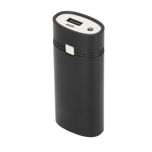 DIY USB Power Bank Case til 2x18650 Batterier Sort