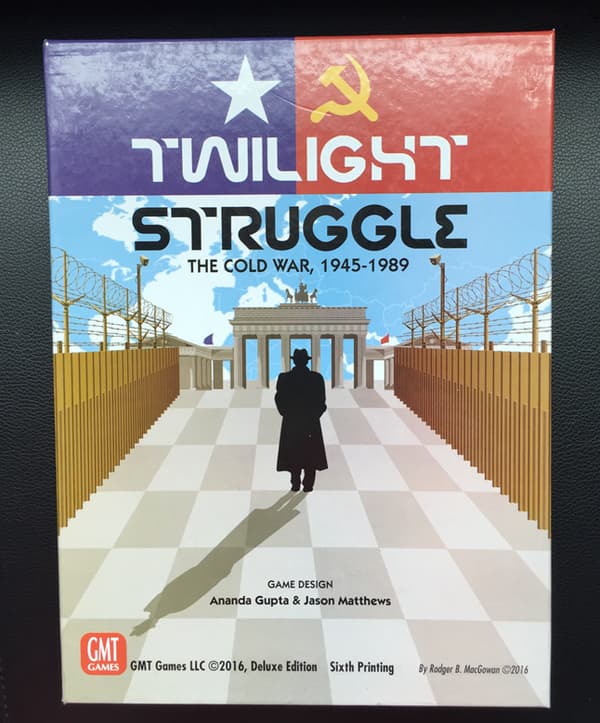 Brettspill for hjemmefester Twilight Struggle Cold War Hot Battlefield