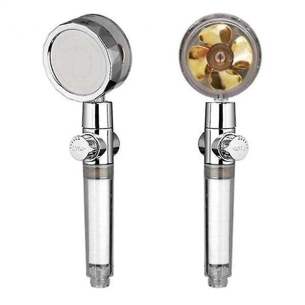 360 grader roterande med liten fläkt Tvättbar handdusch 8*4*26cm