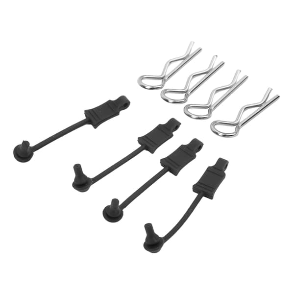 Losi Lasernut U4 1 10 RC Bil Karosseri Klips Holder Sort Opgraderingsdel