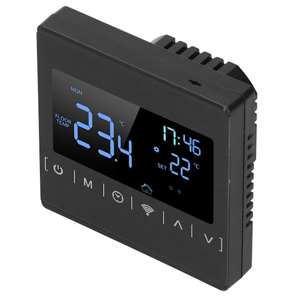 Programmerbar Wifi Termostat Industriel Gulvvarmestyring Touchscreen