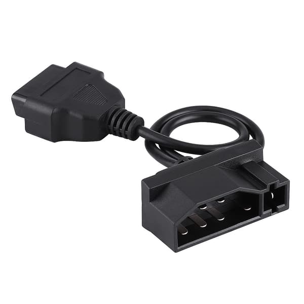 7-polet til 16-polet OBD2 OBDII-adapterstik Diagnostikkabel til Ford