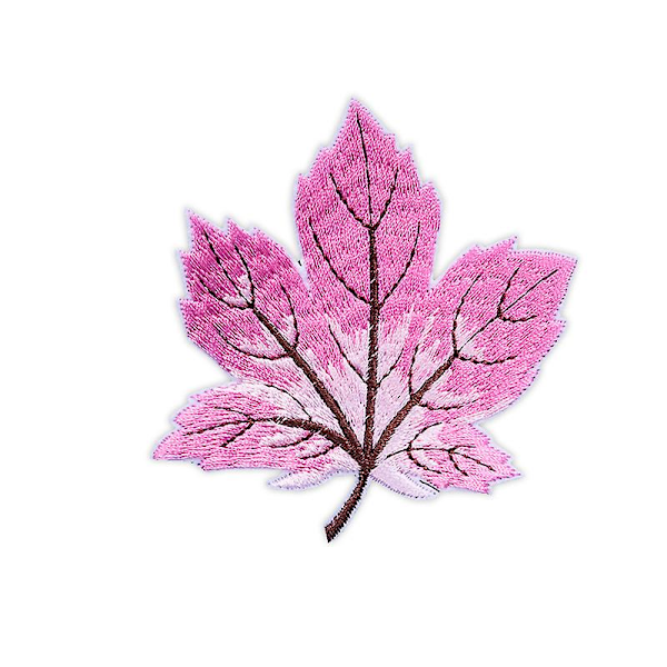 9 Maple Leaf Broderi Tyg Kläder Byxor Cartoon Patches
