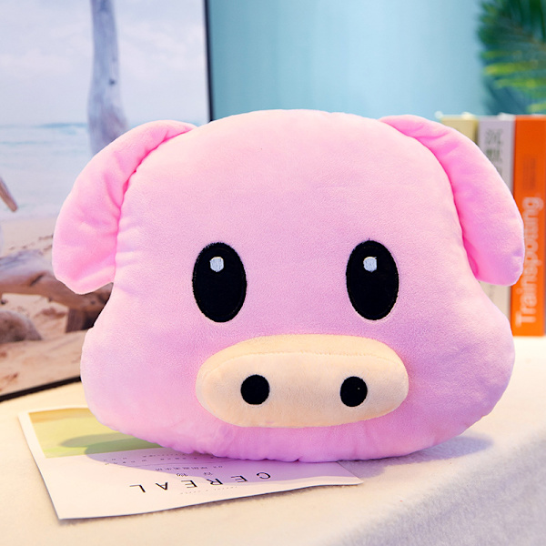 Creative Funny Expression Toalett Plyschleksak Office Kudde Pig payment 45CM